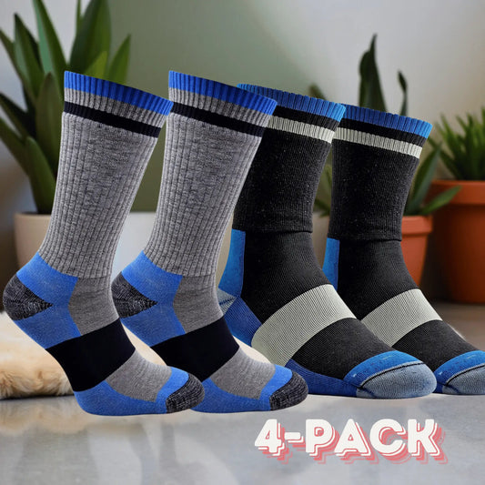 4pr Pack: ECO-TRAIL MERINO HIKER SOCKS